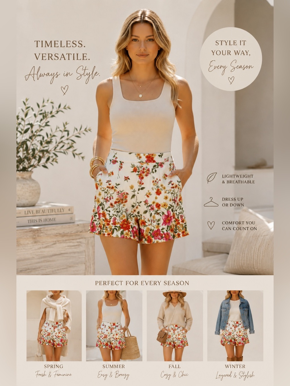Skies Are Blue Linen Romantic Cottage Core‎ Vibe High Waist Scallop Leg. NWT. XS